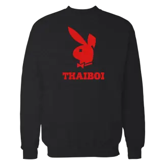 Thaiboi sweatshirt black red